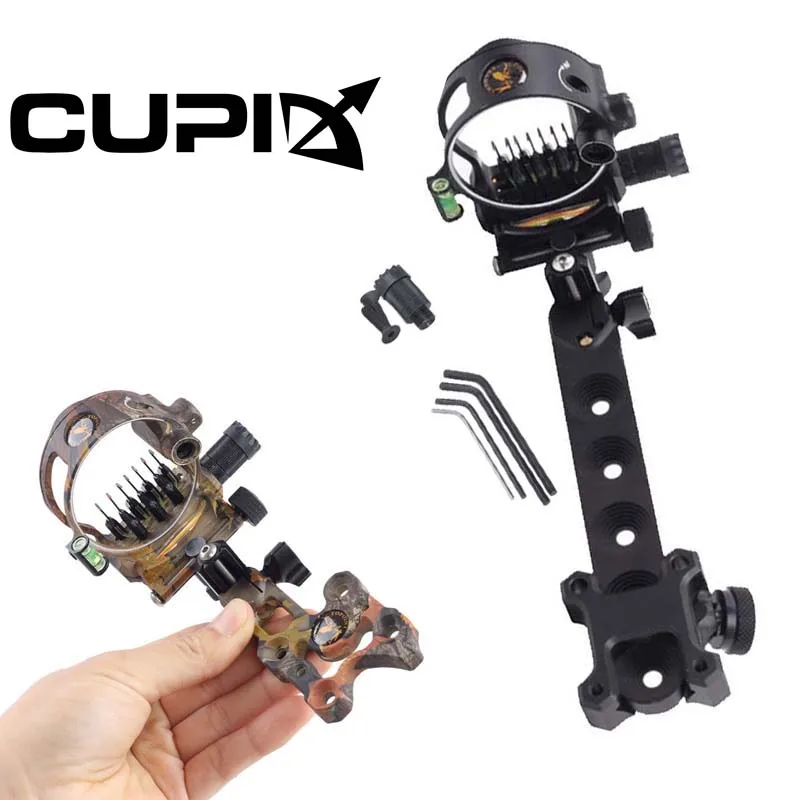 1pcs 5 Pin Archery Compound Bow Sight with LED Light Fiber Retinal Sight Quick Pull Sight CNC Machined for Hunting Shooting
1pcs 5 Pin Archery Compound Bow Sight with LED Light Fiber Retinal Sight Quick Pull Sight CNC Machined for Hunting Shooting