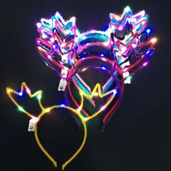 HBB 1PC Adult Children Flashing Toys Cute Antler Animal Ears Headband LED Light Up Christmas Holiday Party Favors Novelty Toys
HBB 1PC Adult Children Flashing Toys Cute Antler Animal Ears Headband LED Light Up Christmas Holiday Party Favors Novelty Toys