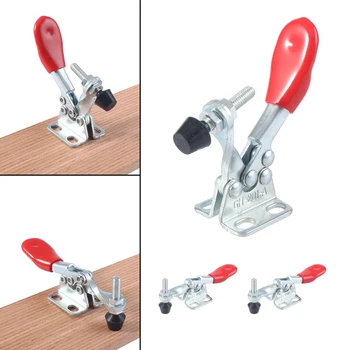 4 PCS 60 Lbs Antislip Covered Hand Tool Toggle Clamp Horizontal Clamp 201A Metal Horizontal Quick Release Antislip Hand Tool
4 PCS 60 Lbs Antislip Covered Hand Tool Toggle Clamp Horizontal Clamp 201A Metal Horizontal Quick Release Antislip Hand Tool