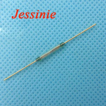 100pcs Reed Switch 2 *14mm Magnetic Control Switch Green Glass Reed Switches Glass Normally Open Contact For Sensors NO 
100pcs Reed Switch 2 *14mm Magnetic Control Switch Green Glass Reed Switches Glass Normally Open Contact For Sensors NO