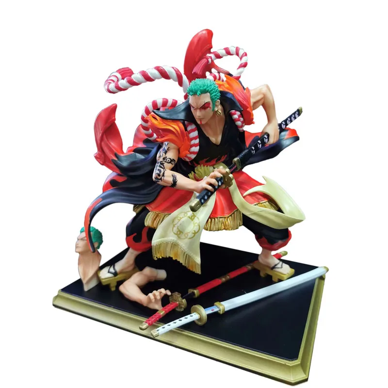 Anime One Piece GK Roronoa Zoro Kabuki Toy Model 24 CM PVC Action Figure Doll Collectible Model Toy
Anime One Piece GK Roronoa Zoro Kabuki Toy Model 24 CM PVC Action Figure Doll Collectible Model Toy