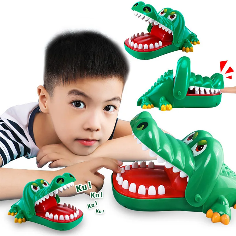Large Crocodile Bite Finger Toy Bite Hand Crocodile Parent Children's Tricky Toy Decompression Antistress Funny Gifts Stress Hot
Large Crocodile Bite Finger Toy Bite Hand Crocodile Parent Children's Tricky Toy Decompression Antistress Funny Gifts Stress Hot