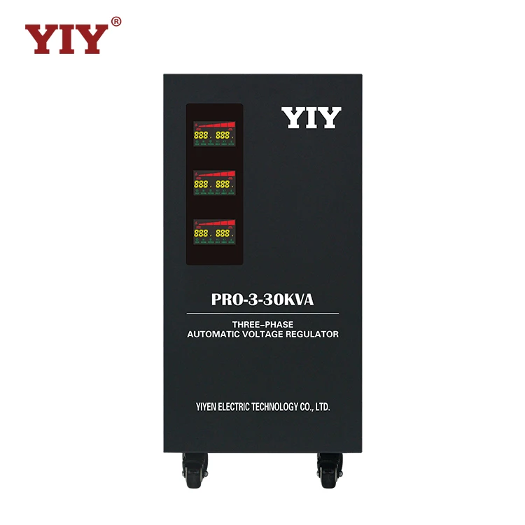 PRO-3-30KVA automatic triphasic voltage regulator stabilizer servo type AC 380V three phase colorful display factory office
PRO-3-30KVA automatic triphasic voltage regulator stabilizer servo type AC 380V three phase colorful display factory office