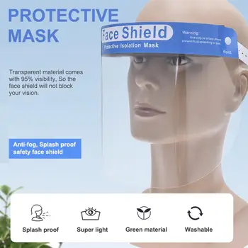 1Pc Safety Face Shield Anti Droplet Clear Screen Mask Visor Eye Protection Anti-fog Protective Prevent Saliva Splash Masks Cvs
1Pc Safety Face Shield Anti Droplet Clear Screen Mask Visor Eye Protection Anti-fog Protective Prevent Saliva Splash Masks Cvs