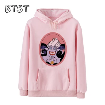 2019 Fashion Kawaii Ursula Print Hoodies Women Pullovers Womens Clothing Casual Kpop Comfortable Long Sleeve Pink Sweatshirt 
2019 Fashion Kawaii Ursula Print Hoodies Women Pullovers Womens Clothing Casual Kpop Comfortable Long Sleeve Pink Sweatshirt