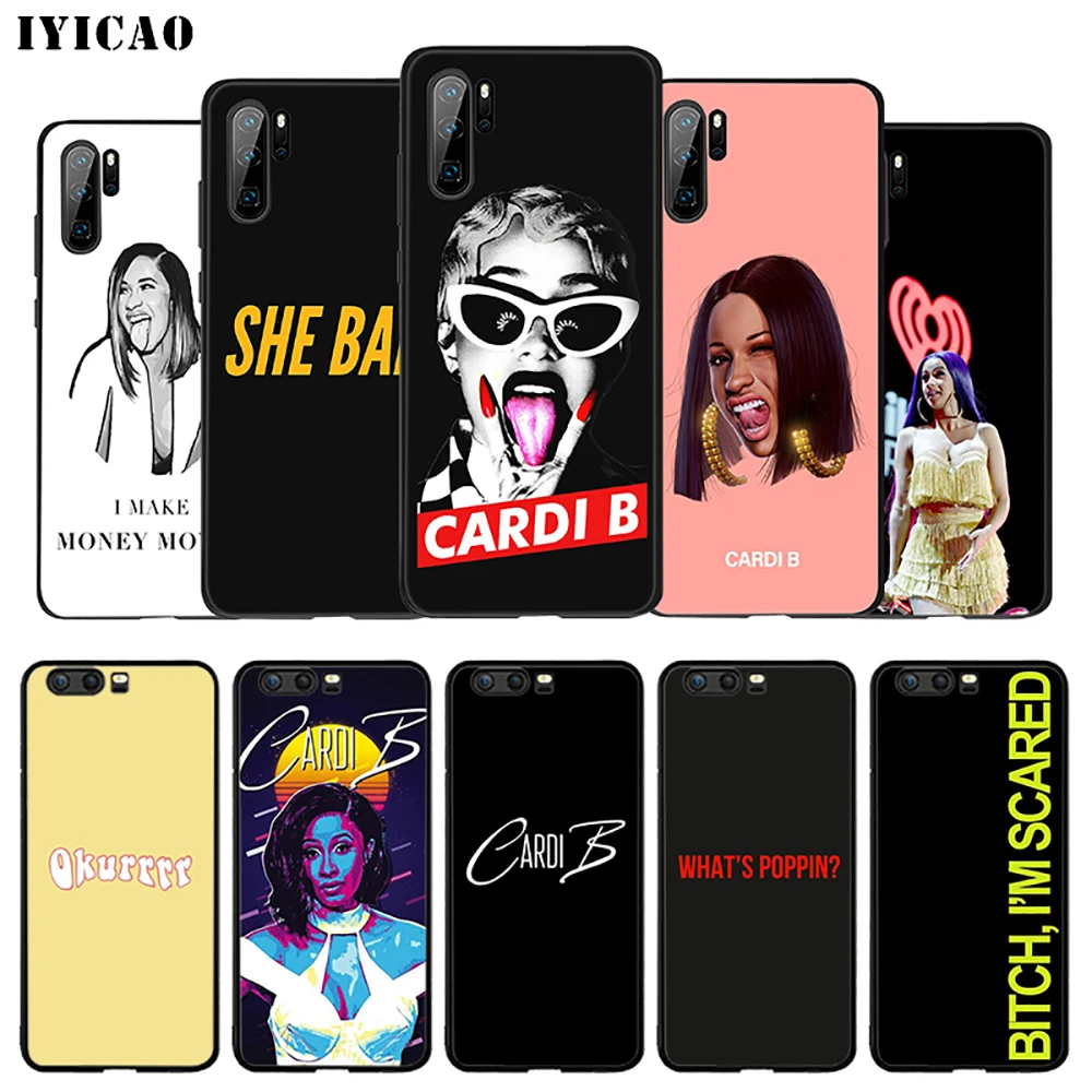 IYICAO Cardi B Cardib Rap Soft Case for Huawei P30 P20 P10 P9 P8 P Smart Z Plus 2019 Lite Pro 2018 2017 2016 TPU
IYICAO Cardi B Cardib Rap Soft Case for Huawei P30 P20 P10 P9 P8 P Smart Z Plus 2019 Lite Pro 2018 2017 2016 TPU