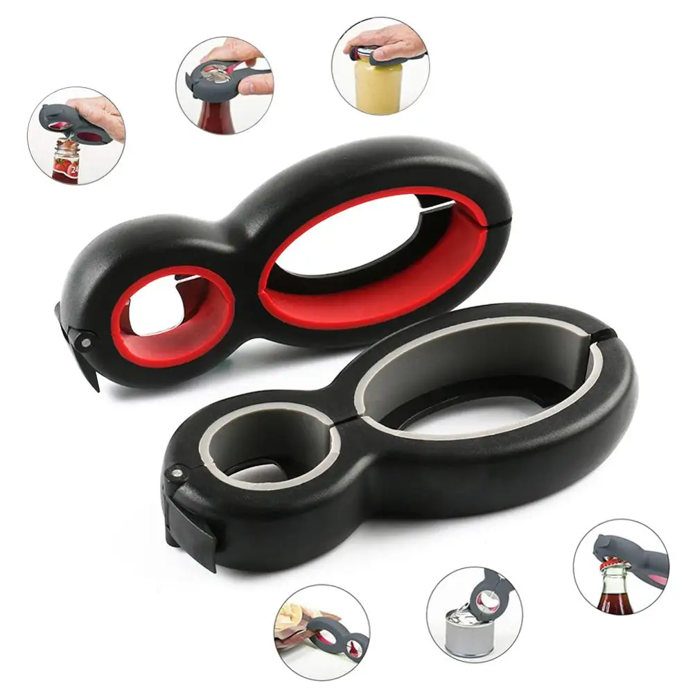 6 in 1 Multi Function Can Beer Bottle Opener All in One Jar Gripper Can Beer Lid Twist Off Jar Wine Opener Claw VIP Dropshipping
6 in 1 Multi Function Can Beer Bottle Opener All in One Jar Gripper Can Beer Lid Twist Off Jar Wine Opener Claw VIP Dropshipping