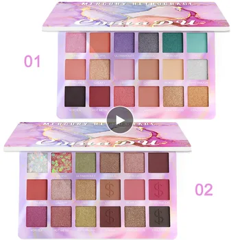 CmaaDu 18-color EVA Shiny Eyeshadow Makeup Matte and Metal Waterproof Glitter Eyeshadow Tray
CmaaDu 18-color EVA Shiny Eyeshadow Makeup Matte and Metal Waterproof Glitter Eyeshadow Tray