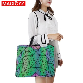 MAGICYZ holographic Laptop Bag triangle Geometry Notebook Bag Luminous Laser Handbags Briefcase women Shoulder Bags
MAGICYZ holographic Laptop Bag triangle Geometry Notebook Bag Luminous Laser Handbags Briefcase women Shoulder Bags