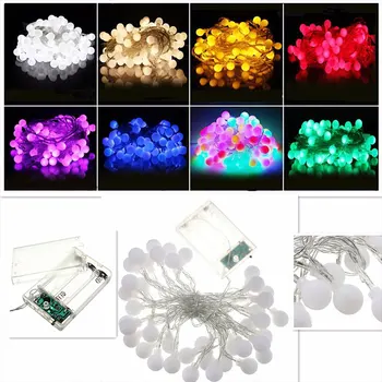 Fairy String Light 20LED Festival Durable Fairy String Fairy Light 3.0M Round Ball Battery Box Yard Garden Landscape Lamp
Fairy String Light 20LED Festival Durable Fairy String Fairy Light 3.0M Round Ball Battery Box Yard Garden Landscape Lamp