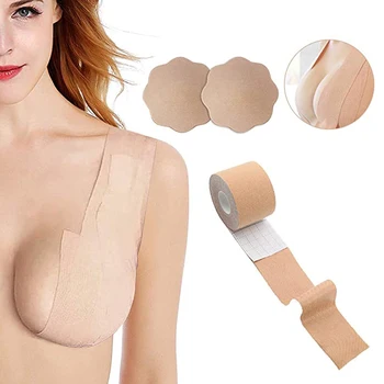 Breast Tape Gathering Invisible Tape Strapless Bra Bra Slack Body Instant Sticky Magic Suction Latex Push Up For Women Boob Tape
Breast Tape Gathering Invisible Tape Strapless Bra Bra Slack Body Instant Sticky Magic Suction Latex Push Up For Women Boob Tape