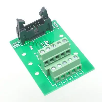 DHL/EMS 10 Sets IDC 10pin port plug adapter connector header Terminal Breakout PCB Board 2 row -h2
DHL/EMS 10 Sets IDC 10pin port plug adapter connector header Terminal Breakout PCB Board 2 row -h2