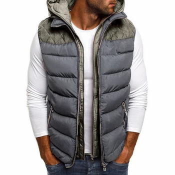 Fashion Winter Coat Vest Men Warm Sleeveless Jacket Casual Waistcoat Cotton Vest Hooded Coat Down Jacket Men Vest
Fashion Winter Coat Vest Men Warm Sleeveless Jacket Casual Waistcoat Cotton Vest Hooded Coat Down Jacket Men Vest