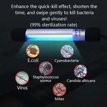 Handheld UVC Disinfection Lamp - Ultra-UVC UVC Germicidal Lamp 10 Seconds Of Rapid Sterilization
Handheld UVC Disinfection Lamp - Ultra-UVC UVC Germicidal Lamp 10 Seconds Of Rapid Sterilization
