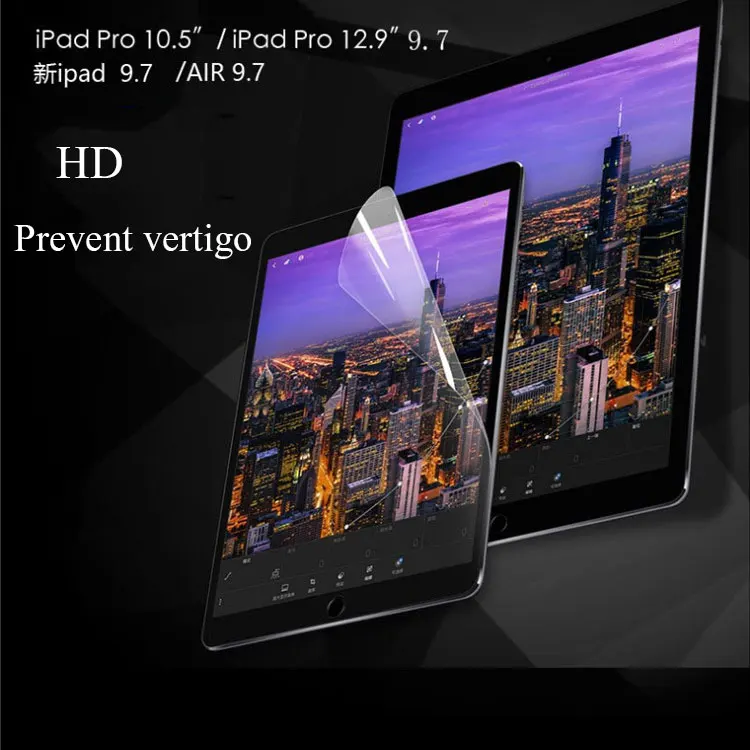Matte screen protector for Ipad 2 3 4 air 12 pro 7.9 9.7 10.5 2017 2018 2019 mini 1 2 3 4 5 PET protective film for Apple Ipad
Matte screen protector for Ipad 2 3 4 air 12 pro 7.9 9.7 10.5 2017 2018 2019 mini 1 2 3 4 5 PET protective film for Apple Ipad