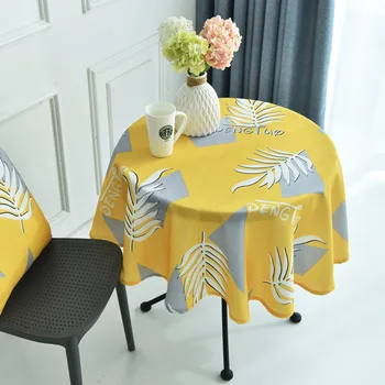 Nordic Round Tablecloth Simple Waterproof Restaurant Hotel Household Round Table Cloth Decoration 
Nordic Round Tablecloth Simple Waterproof Restaurant Hotel Household Round Table Cloth Decoration