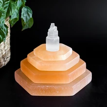 10x1cm Orange Hexagon Selenite Stones Reiki Healing Crystals Charging Plate Meditation Healing Reiki Crystal for Home Decoration
10x1cm Orange Hexagon Selenite Stones Reiki Healing Crystals Charging Plate Meditation Healing Reiki Crystal for Home Decoration
