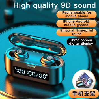 TWS Wireless Bluetooth 5.0 Earphone Mini Earbud Waterproof Earphone LED Digital Display With Charging Compartment Perfect Sound
TWS Wireless Bluetooth 5.0 Earphone Mini Earbud Waterproof Earphone LED Digital Display With Charging Compartment Perfect Sound
