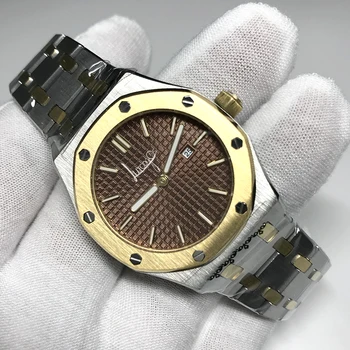 luxury QUARTZ watch sapphire glass AAA quality 33mm women size 18K gold case brown dial Royal ladies Watches A-p style
luxury QUARTZ watch sapphire glass AAA quality 33mm women size 18K gold case brown dial Royal ladies Watches A-p style