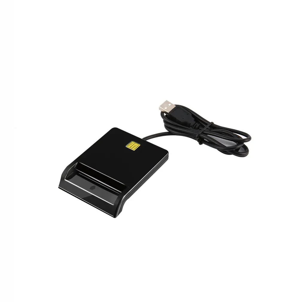 Фото USB 2 0 смарт-чип считыватель карт флэш-памяти мульти кард-ридер IC/ID Plug And Play для ПК