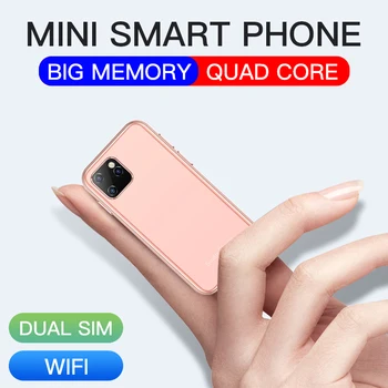 Mini Android 6.0 Cell Phones With 3D Glass Slim Cute Smartphone Google Play Market Body HD Camera Dual Sim Quad Core UNIWA XS11
Mini Android 6.0 Cell Phones With 3D Glass Slim Cute Smartphone Google Play Market Body HD Camera Dual Sim Quad Core UNIWA XS11