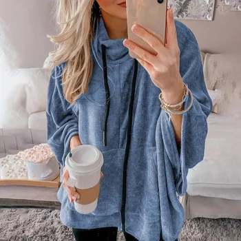 Plus Size 5XL Female Batwing Long Sleeve Sweatshirt Casual Loose Turtleneck Solid Tops Spring New Ladies Fashion Hoodies
Plus Size 5XL Female Batwing Long Sleeve Sweatshirt Casual Loose Turtleneck Solid Tops Spring New Ladies Fashion Hoodies