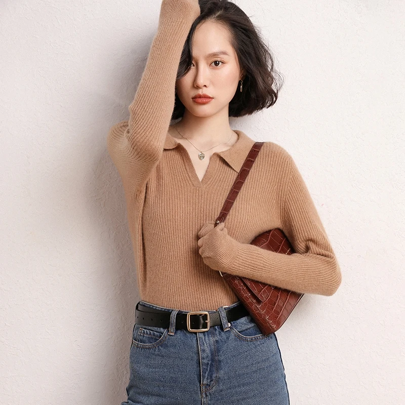 Helovi 100% cashmere dressV colar new Women Cashmere Knitted Women Sweaters And Pullovers Female cashmere dress 
Helovi 100% cashmere dressV colar new Women Cashmere Knitted Women Sweaters And Pullovers Female cashmere dress