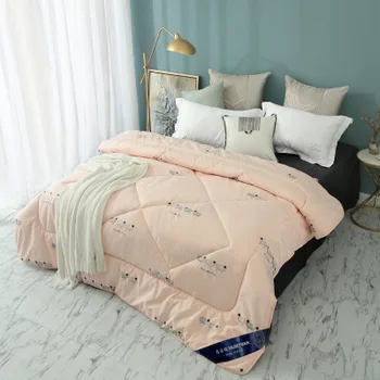 Thick Warm Quilt Solid Color Multi-Size Comforter Filler Autumn and Spring Home Quilt Air-Conditioning Quilt Bedding Set
Thick Warm Quilt Solid Color Multi-Size Comforter Filler Autumn and Spring Home Quilt Air-Conditioning Quilt Bedding Set