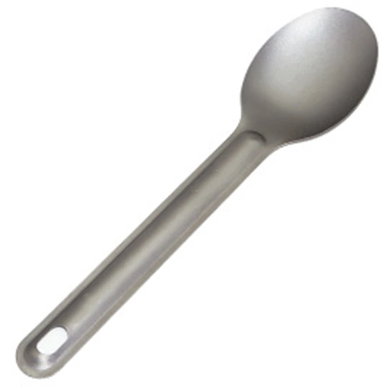 New Hot 1Pcs Titanium Long Handle Outdoor Camping Titanium Camping Tableware Picnic Spoon Tool(Spoon)
New Hot 1Pcs Titanium Long Handle Outdoor Camping Titanium Camping Tableware Picnic Spoon Tool(Spoon)