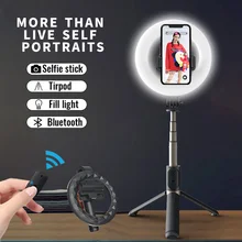 Q07:4 in 1 LED Ring Camera Light Tripod for Phone, Monopod Stabilizer Selfie Stick, Suitable Huawei Xiaomi Gimbal Smartphone
Q07:4 in 1 LED Ring Camera Light Tripod for Phone, Monopod Stabilizer Selfie Stick, Suitable Huawei Xiaomi Gimbal Smartphone