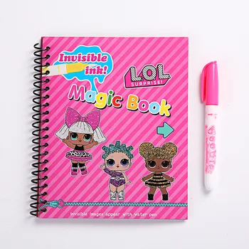 Original LOL Surprise Dolls Water Painting Drawing Toys Graffiti Action Figure Watercolour Magic Book for Girls Birthday Gifts
Original LOL Surprise Dolls Water Painting Drawing Toys Graffiti Action Figure Watercolour Magic Book for Girls Birthday Gifts