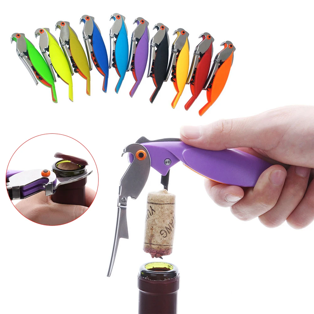 1 PCS Stainless Steel Cork Screw Corkscrew MultiFunction Wine Cap Opener OK Beer Cap Bottle Opener Kitchen Bar Tools Accessories
1 PCS Stainless Steel Cork Screw Corkscrew MultiFunction Wine Cap Opener OK Beer Cap Bottle Opener Kitchen Bar Tools Accessories