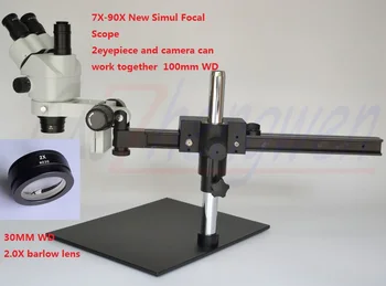 FYSCOPE 7X~90X Simul Focal Trinocular Guide Stereo Zoom Microscope PCB Inspection Microscope
FYSCOPE 7X~90X Simul Focal Trinocular Guide Stereo Zoom Microscope PCB Inspection Microscope