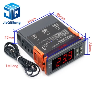 MH-1210W/Ultra-wide voltage microcomputer intelligent digital display thermostat Wide voltage rangeDC12 24V AC90-250V
MH-1210W/Ultra-wide voltage microcomputer intelligent digital display thermostat Wide voltage rangeDC12 24V AC90-250V