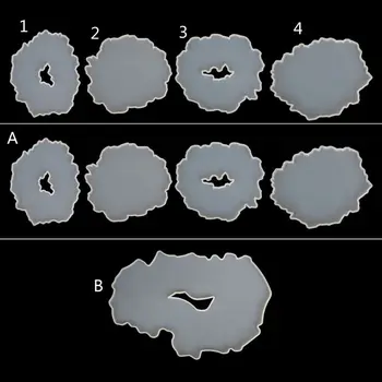 Large Irregular Wave Round Coaster Mold Silicone Resin Cement Casting Mold Tools DXAA
Large Irregular Wave Round Coaster Mold Silicone Resin Cement Casting Mold Tools DXAA