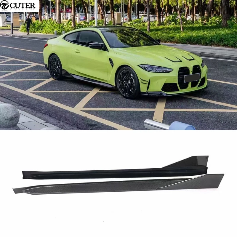 Dry Carbon G80 M3 G82 M4 MP Style Carbon Fiber Side Skirts for BMW G80 M3 G82 M4 Car Body Kit 2021
Dry Carbon G80 M3 G82 M4 MP Style Carbon Fiber Side Skirts for BMW G80 M3 G82 M4 Car Body Kit 2021