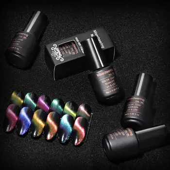 8ml 5D Magnetic UV Gel Nail Polish Chameleon Wide Cat Eye Effect Blue Purple Soak Off UV Gel Varnish Black Base Needed
8ml 5D Magnetic UV Gel Nail Polish Chameleon Wide Cat Eye Effect Blue Purple Soak Off UV Gel Varnish Black Base Needed