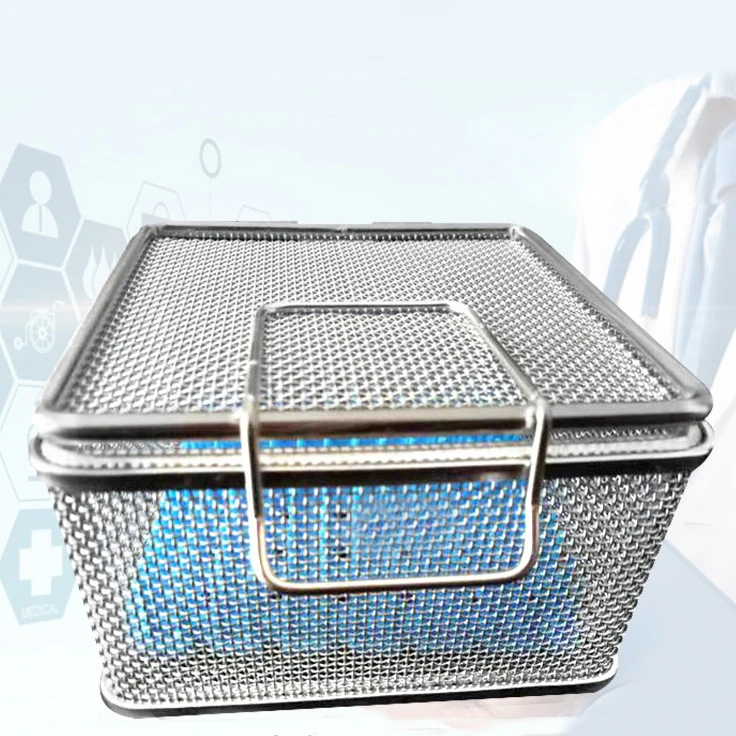 304 Stainless steel sterilization basket tray sterilization box for Medical surgical tool
304 Stainless steel sterilization basket tray sterilization box for Medical surgical tool