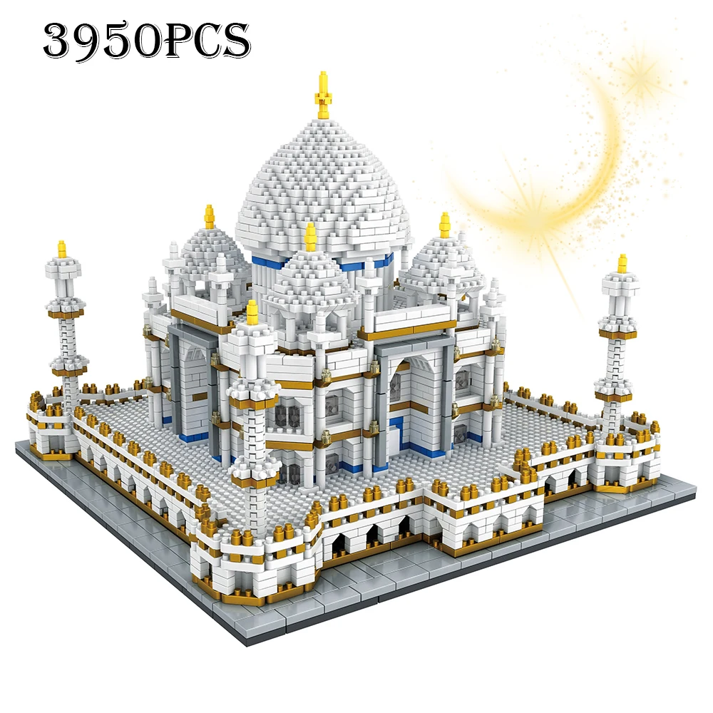3950PCS MINI Building Blocks City Architecture Land marks Taj Mahal Palace Bricks 3D Model Toys For kids Christmas Gift
3950PCS MINI Building Blocks City Architecture Land marks Taj Mahal Palace Bricks 3D Model Toys For kids Christmas Gift