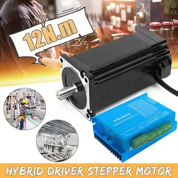 Newest NEMA34 12N.m 6A Closed Loop CNC Stepper Motor Driver Set Encoder 1000rpm Hybrid Servo 86HBSE12N-B32 Motor Driver Set
Newest NEMA34 12N.m 6A Closed Loop CNC Stepper Motor Driver Set Encoder 1000rpm Hybrid Servo 86HBSE12N-B32 Motor Driver Set