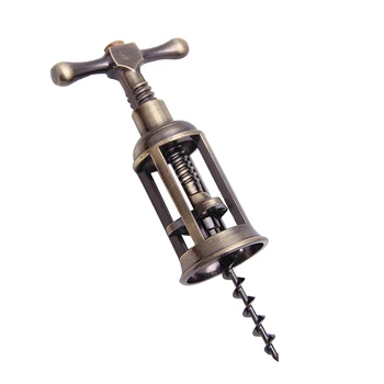 Wine Opener Corkscrew, Vintage Zinc alloy All-in-one Red Wine Beer Bottle Corks, Handheld Design, Flat Screw More Grip - Risk Fr
Wine Opener Corkscrew, Vintage Zinc alloy All-in-one Red Wine Beer Bottle Corks, Handheld Design, Flat Screw More Grip - Risk Fr