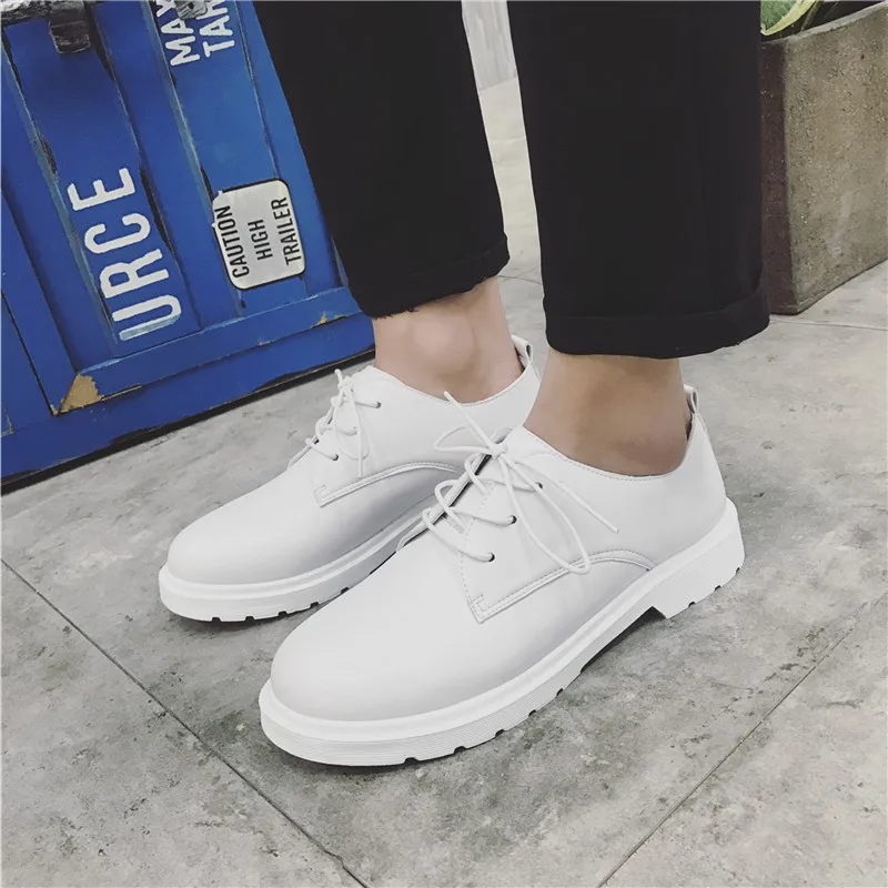 Hong Kong Style MEN'S SHOES England round-Toe Low Top Casual plus Velvet Leather Shoes Lin Curved Big Head Shoes Korean-style Ma
Hong Kong Style MEN'S SHOES England round-Toe Low Top Casual plus Velvet Leather Shoes Lin Curved Big Head Shoes Korean-style Ma