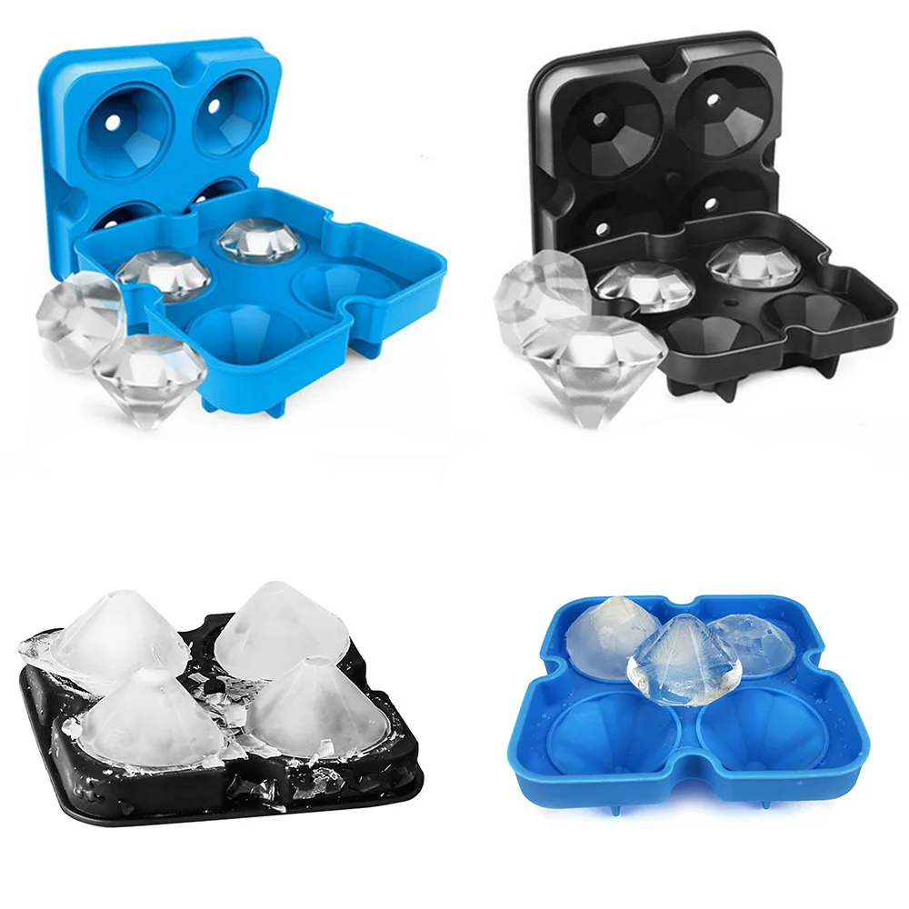 3D Diamond Ice Ball Mold Silicone Ice Cube Tray Whiskey Ball Maker Ice Cream Molds Kitchen Tools Freezer Mold Box for Party Bar
3D Diamond Ice Ball Mold Silicone Ice Cube Tray Whiskey Ball Maker Ice Cream Molds Kitchen Tools Freezer Mold Box for Party Bar