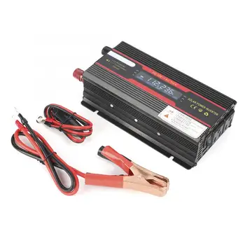 1000W Car Power Voltage Inverter Converter Transformer 12V to 110V LCD Display Correction Car Power Inverter
1000W Car Power Voltage Inverter Converter Transformer 12V to 110V LCD Display Correction Car Power Inverter