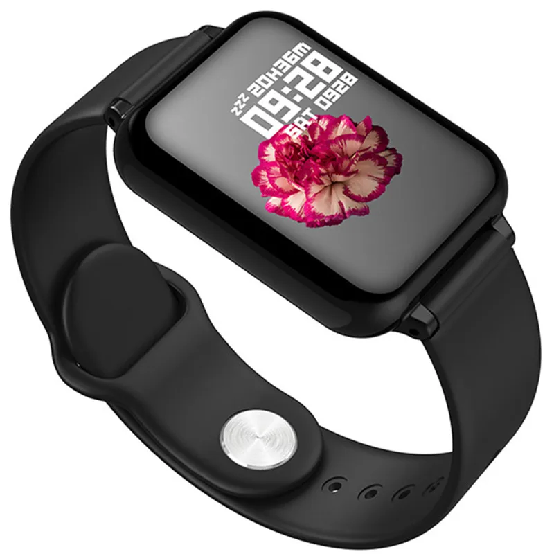 Фото Смарт-часы с монитором кровяного давления кислородом фитнес-браслет пульсометр