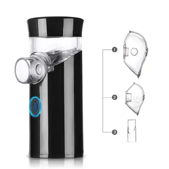 New Handheld Ultrasonic Nebulizer Portable Mute Asthma Inhaler Atomizer USB Rechargeable Mini Medical Nebulizer for Kids Adults
New Handheld Ultrasonic Nebulizer Portable Mute Asthma Inhaler Atomizer USB Rechargeable Mini Medical Nebulizer for Kids Adults