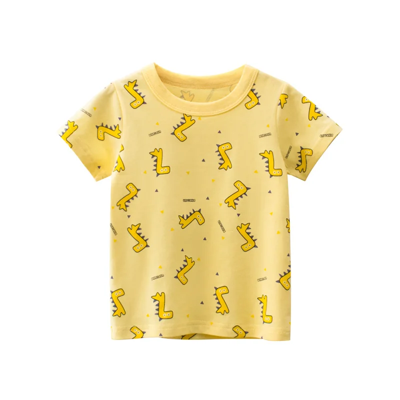 Boys Cartoon Dinosaur Print T-shirts Kids Clothes T Shirt for Boy Children Summer Short Sleeve Cotton Tops Clothing Dropshipping
Boys Cartoon Dinosaur Print T-shirts Kids Clothes T Shirt for Boy Children Summer Short Sleeve Cotton Tops Clothing Dropshipping