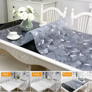 Waterproof PVC Tablecloth Table cloth Transparent Table Cover Mat Kitchen Pattern Oil cloth Glass Soft Cloth Tablecloth 1.0m2020 
Waterproof PVC Tablecloth Table cloth Transparent Table Cover Mat Kitchen Pattern Oil cloth Glass Soft Cloth Tablecloth 1.0m2020