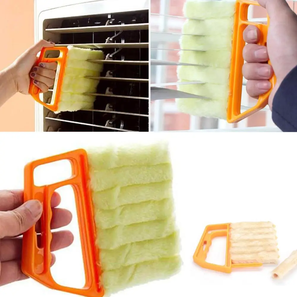 Mini-Blind Cleaner Tool Mini Hand-held Cleaner Blind Brush Window Air Conditioner Duster Cleaner
Mini-Blind Cleaner Tool Mini Hand-held Cleaner Blind Brush Window Air Conditioner Duster Cleaner