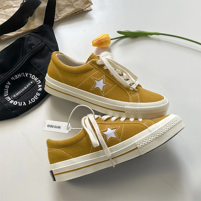 Summer Autumn Casual Shoes Men Breathable Lace-up Stars Canvas Shoes Unisex Solid Vulcanize Shoes Couple Youth Version
Summer Autumn Casual Shoes Men Breathable Lace-up Stars Canvas Shoes Unisex Solid Vulcanize Shoes Couple Youth Version